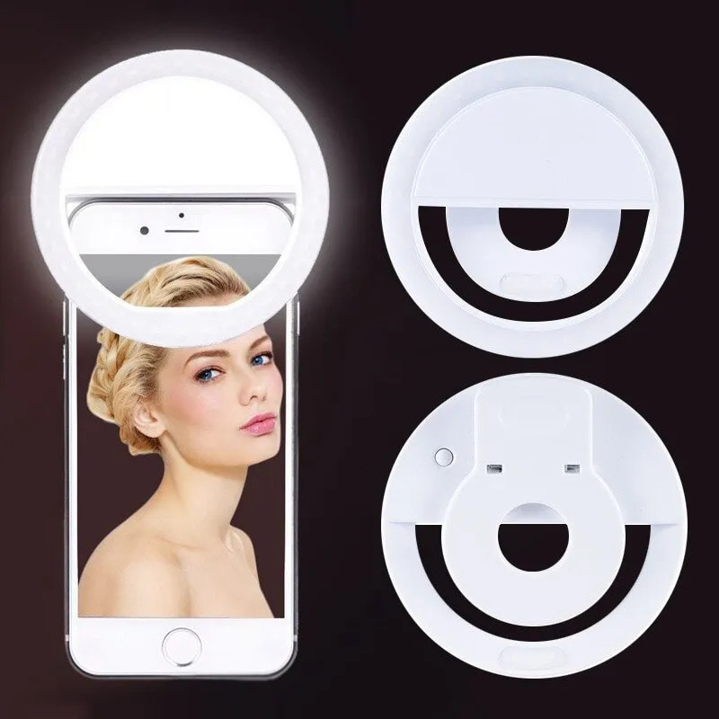 Photography Lighting Game - Anillo de luz LED recargable por