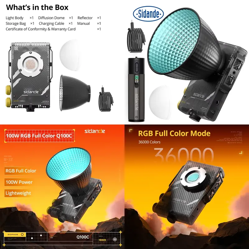 Photography Lighting Brands - Luz de relleno óptica portátil profesional