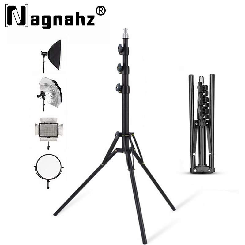 Photography Lighting Handheld - NAGNAHZ-trípode de aleación de aluminio para