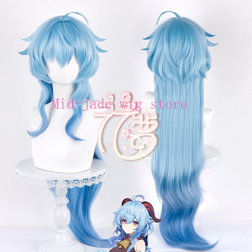 Photography Lighting Game - Peluca de Ganyu para cosplay de