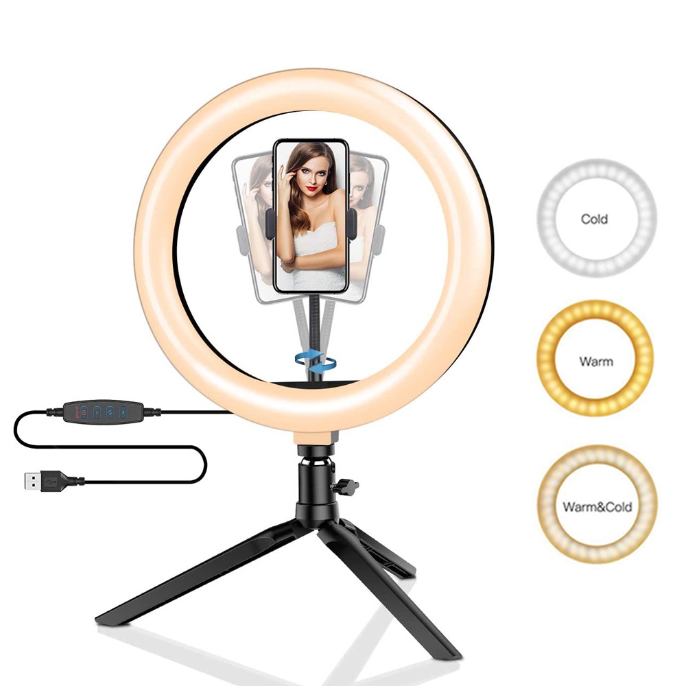 Photography Lighting Game - Anillo Led de 26cm y 10