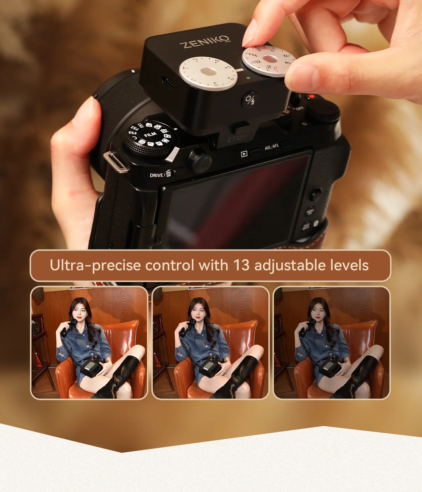 Photography Lighting Brands - Flash ZENIKO ZT12 Compacto Retro TTL