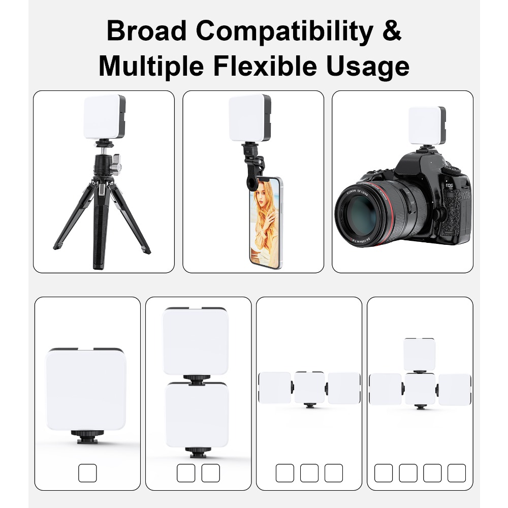 WEYLLAN M-88 2000mAh luz LED d - Photography Lighting Brands reseña y precio