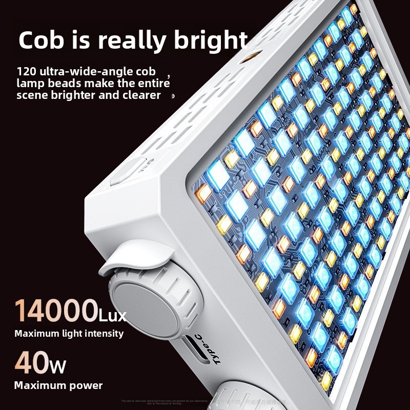Luz portátil de 40W de alta po - Photography Mobile Lighting reseña y precio