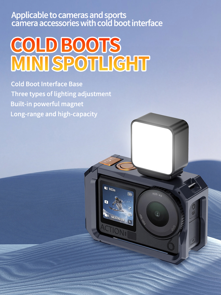 Mini Luz LED Magnética para Vi - Photography Lighting Description reseña y precio
