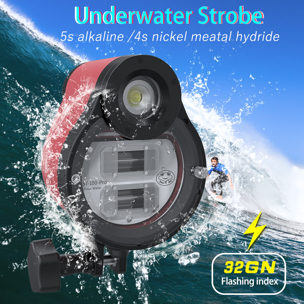 Seafrogs ST-100 Pro fotografía - Photography Lighting Brands reseña y precio