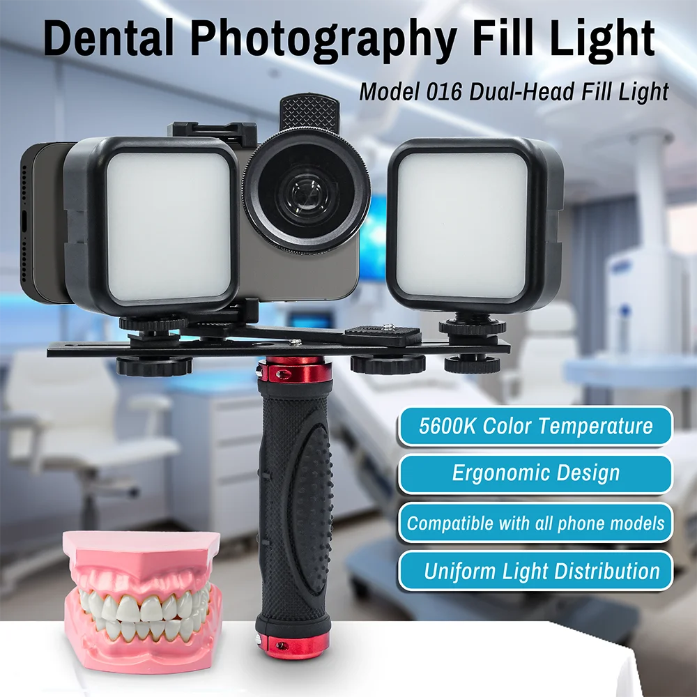 Luz LED intraoral para fotogra - Photography Mobile Lighting reseña y precio
