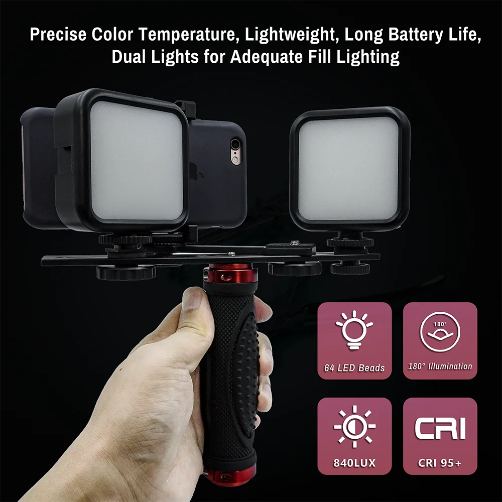 Luz LED intraoral para fotogra - Photography Mobile Lighting reseña y precio