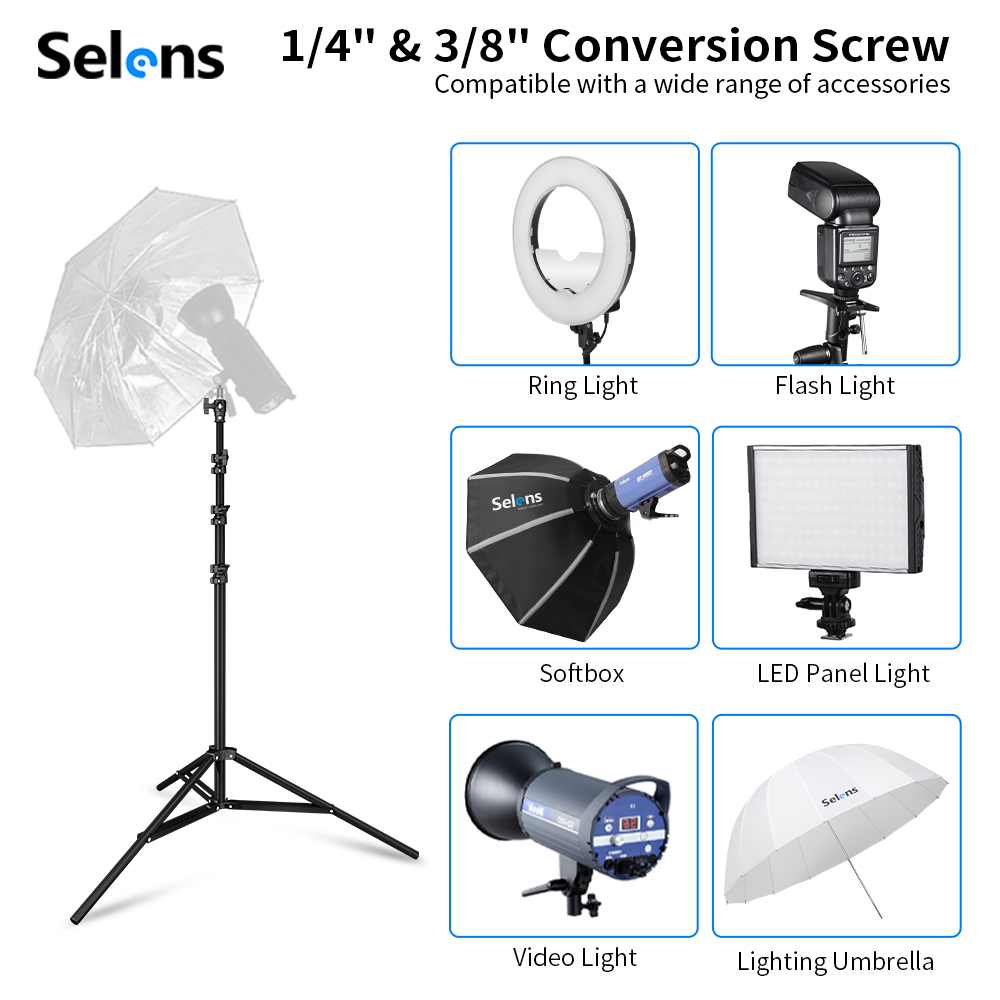 Selens Soporte de Luz con Amor - Photography Lighting Meter reseña y precio