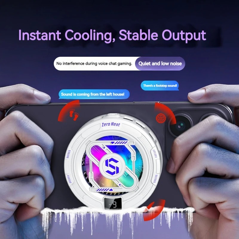 Enfriador Móvil K52 AI con Cli - Photography Lighting Game reseña y precio