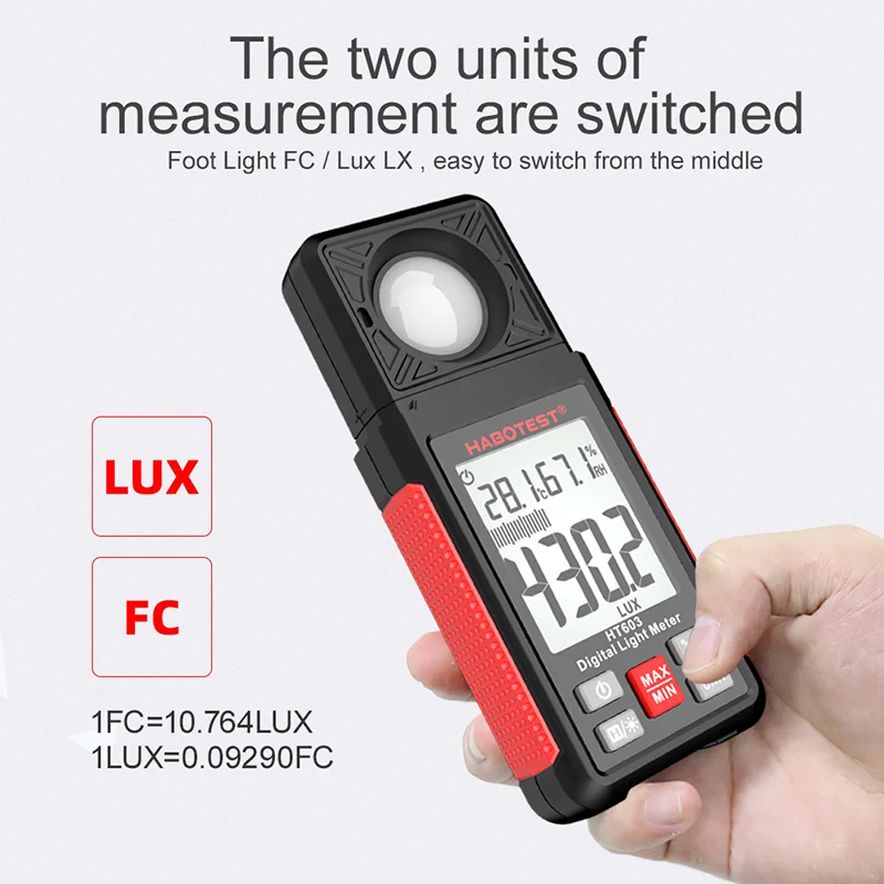 Medidor de Lux Digital HT603 0 - Photography Lighting Meter reseña y precio
