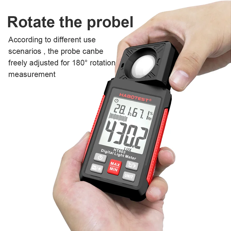 Medidor de Lux Digital HT603 0 - Photography Lighting Meter reseña y precio