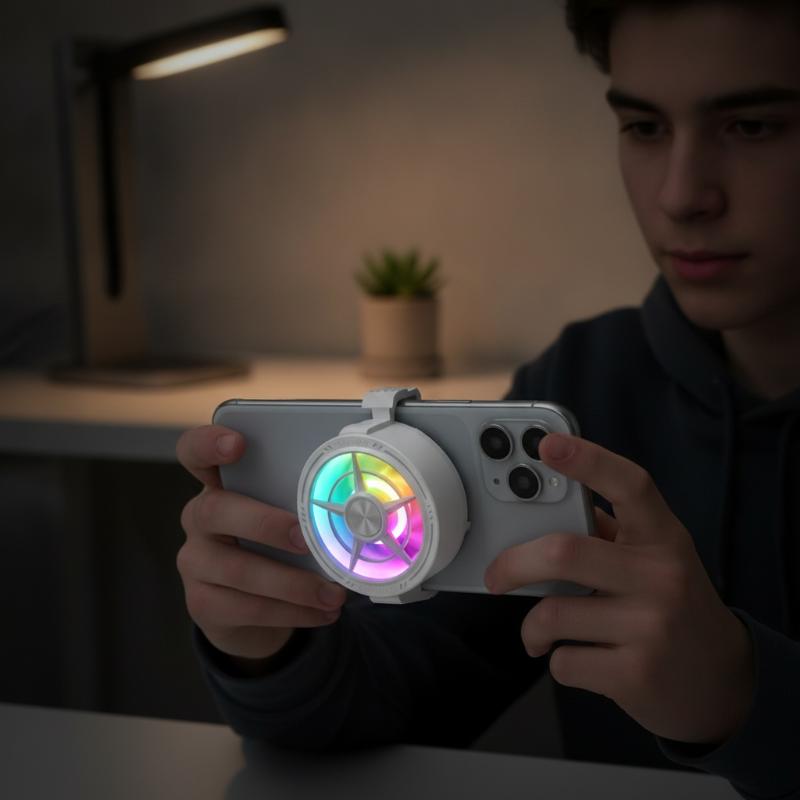 Ventilador Enfriador de Teléfo - Photography Lighting Game reseña y precio