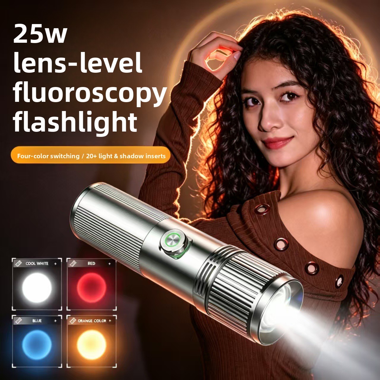 Linterna fotográfica de 25W, l - Photography Lighting Brands reseña y precio