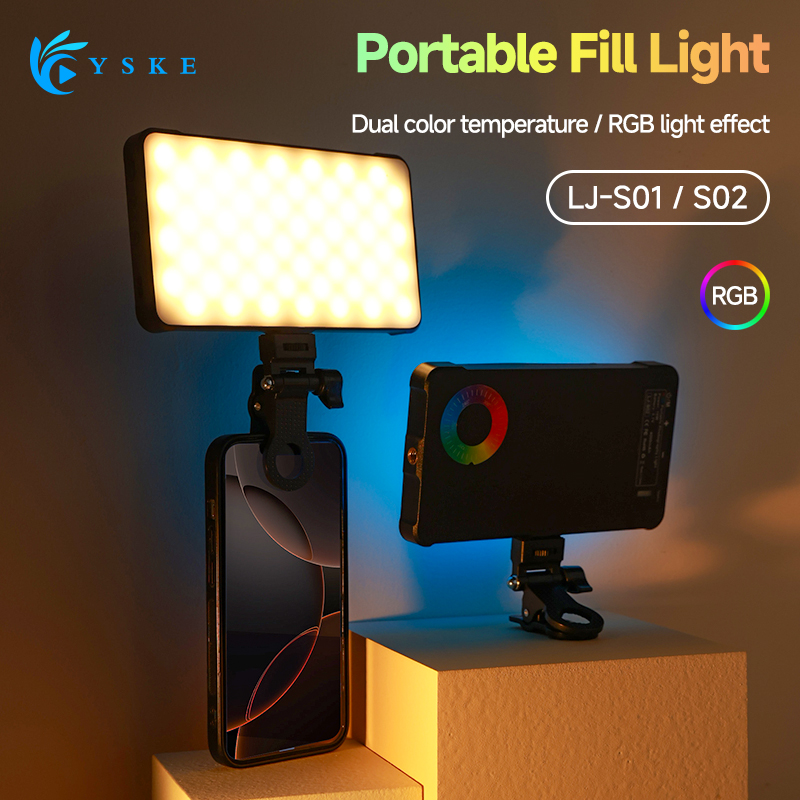 Luz de vídeo LED RGB, Clip de  - Photography Lighting Game reseña y precio