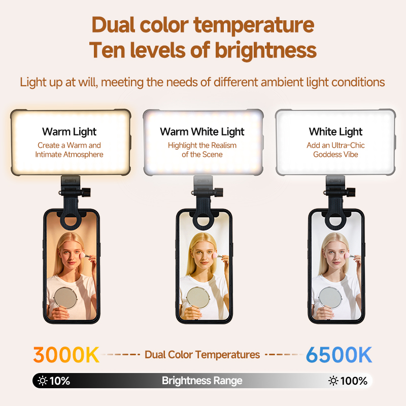 Luz de vídeo LED RGB, Clip de  - Photography Lighting Game reseña y precio