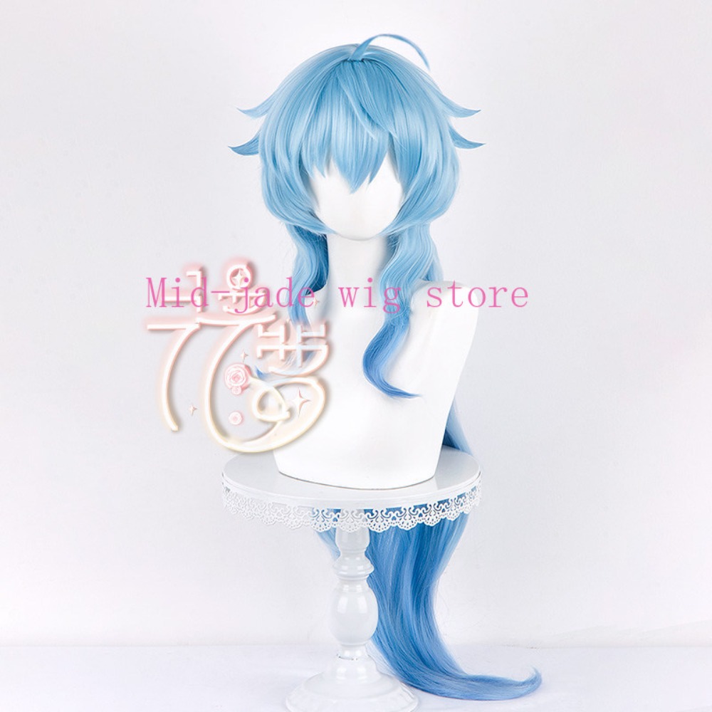 Peluca de Ganyu para cosplay d - Photography Lighting Game reseña y precio