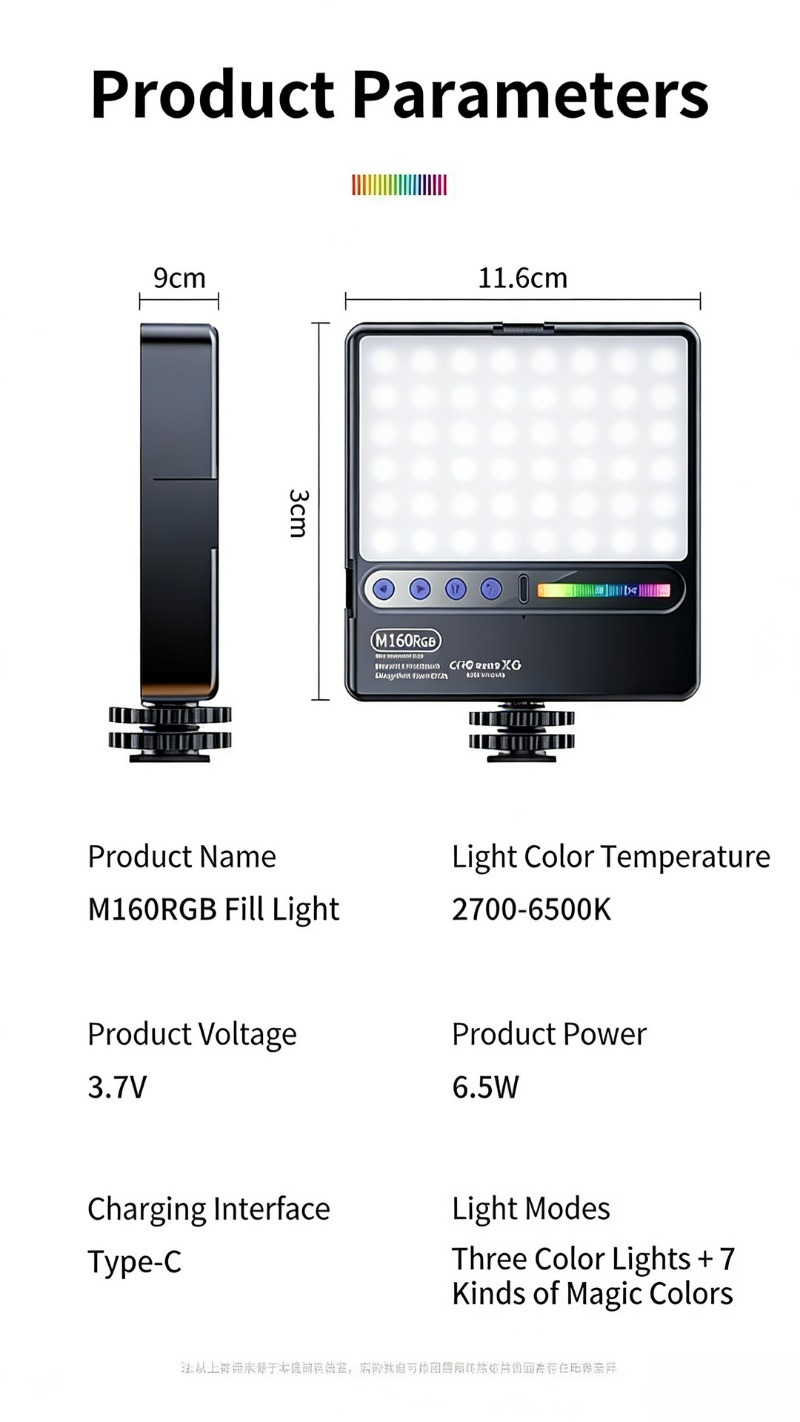 Luz de Relleno Portátil para F - Photography Mobile Lighting reseña y precio