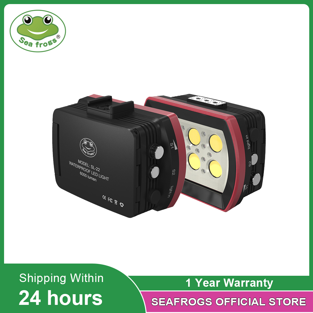 Seafrogs 40 metros luz LED imp - Photography Lighting Brands reseña y precio