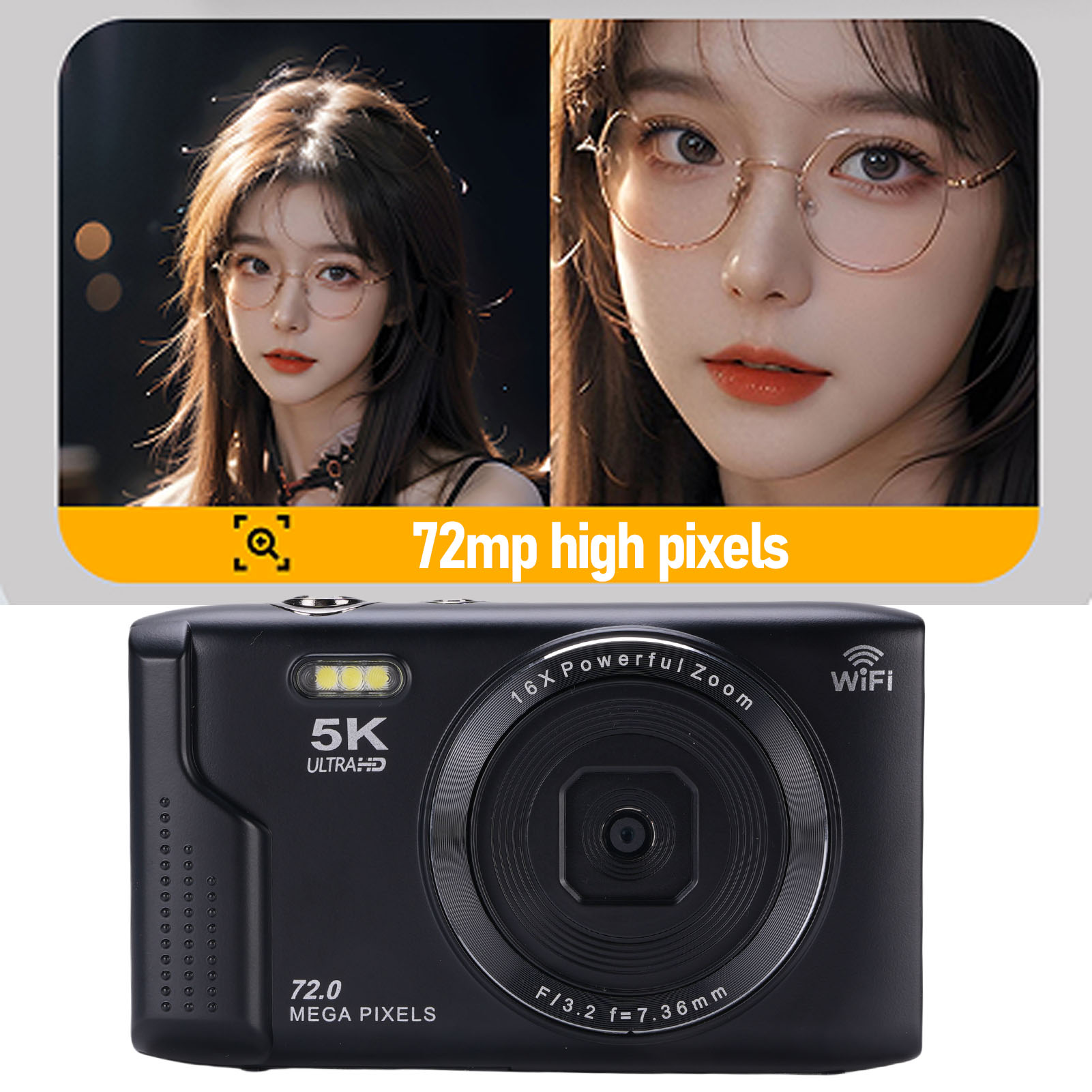Cámara Digital 5K, Zoom de 72M - Photography Lighting For Beginners reseña y precio