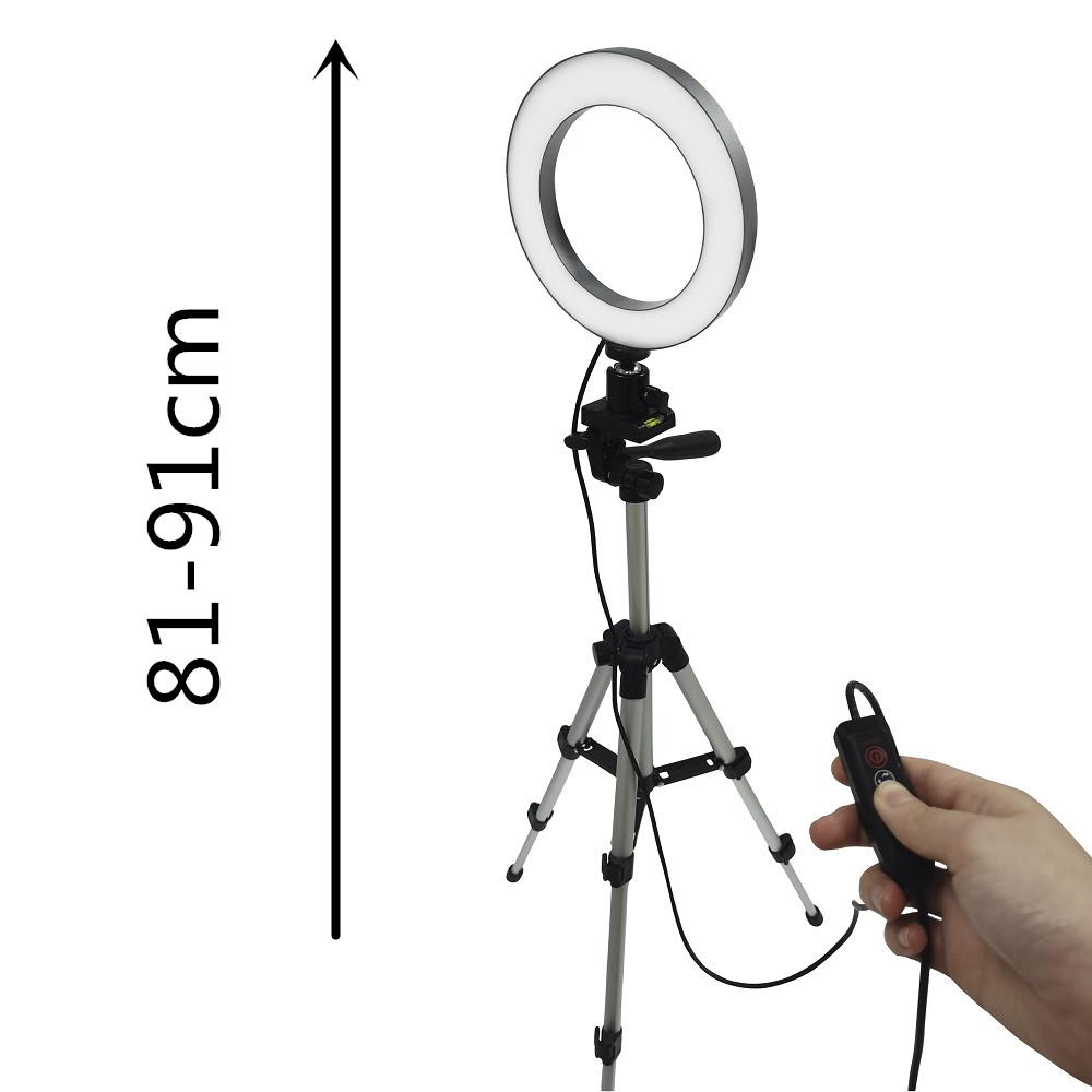 Anillo de luz LED para selfies - Photography Lighting Game reseña y precio