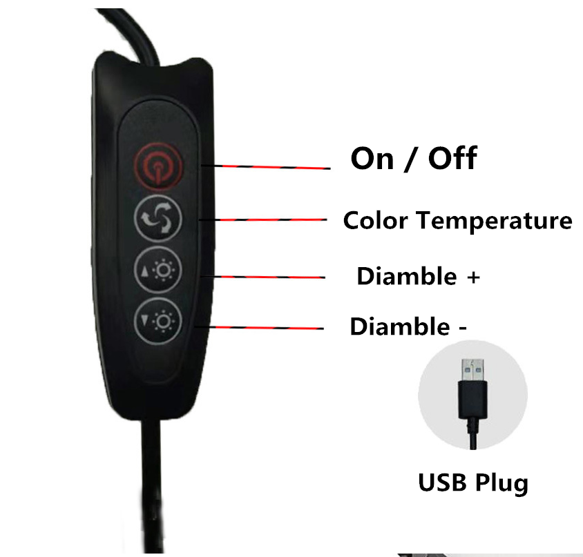 Anillo de luz LED para selfies - Photography Lighting Game reseña y precio