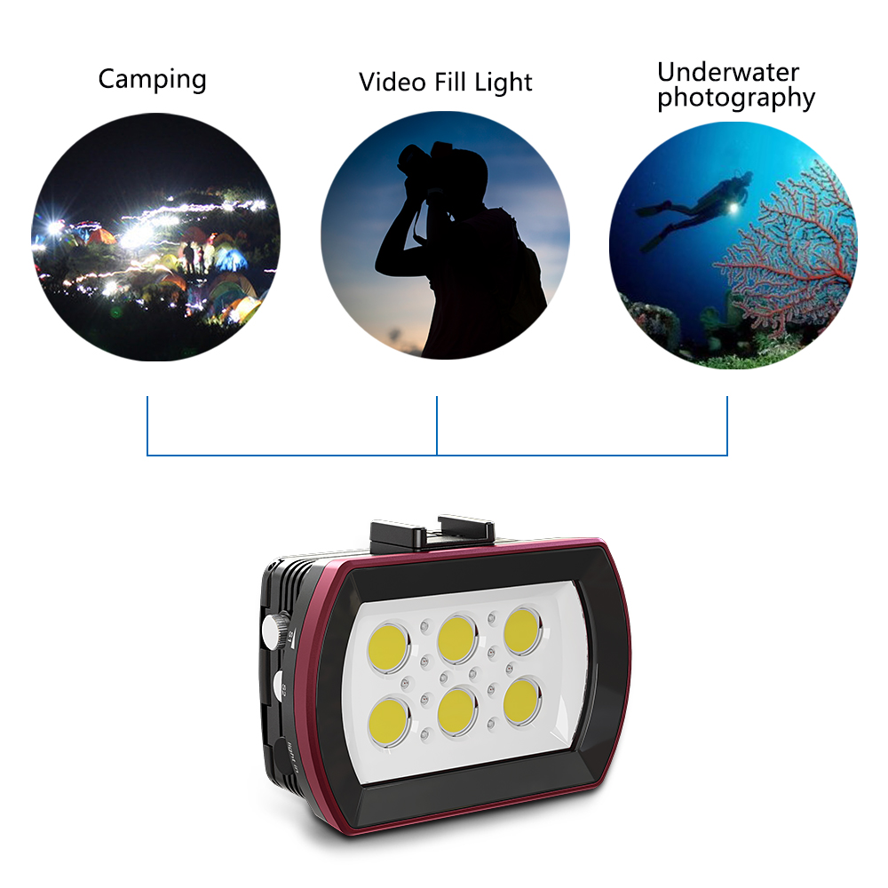 Fotografía SL-22 Luz de buceo  - Photography Lighting Brands reseña y precio