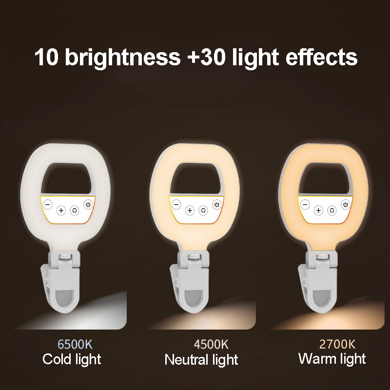 Luz LED recargable para selfie - Photography Mobile Lighting reseña y precio
