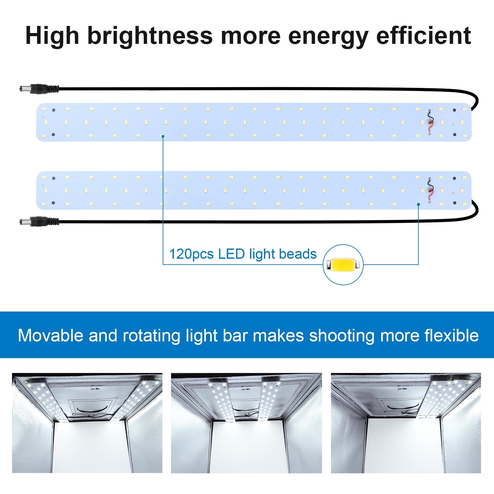 PULUZ 60cm caja de luz de estu - Photography Lighting Handheld reseña y precio