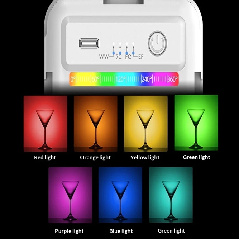 Trípode para teléfono con luz  - Photography Lighting Brands reseña y precio