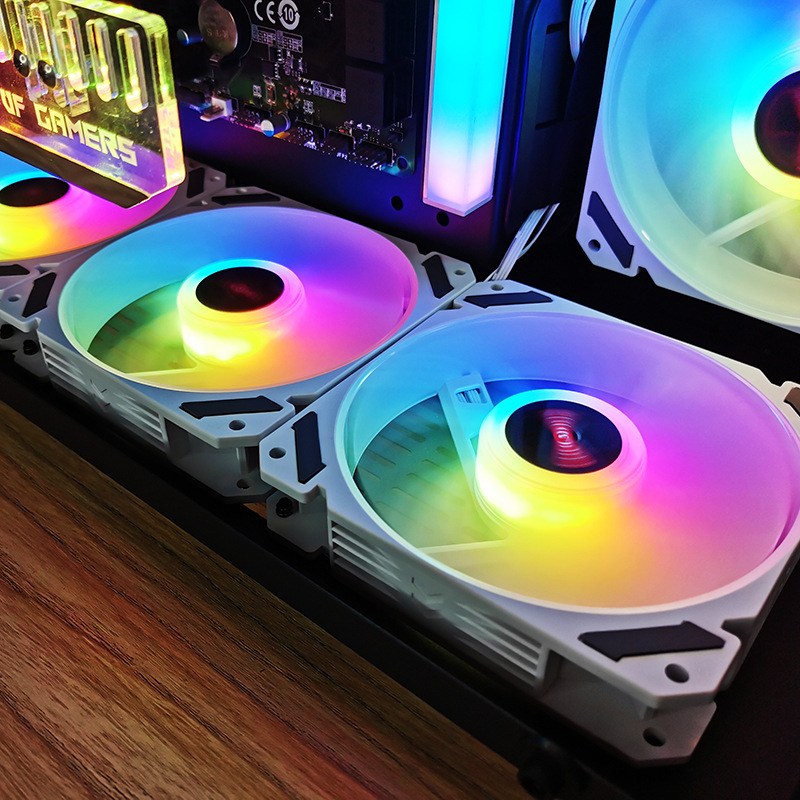 Ventilador de caja ARGB de 120 - Photography Lighting Game reseña y precio