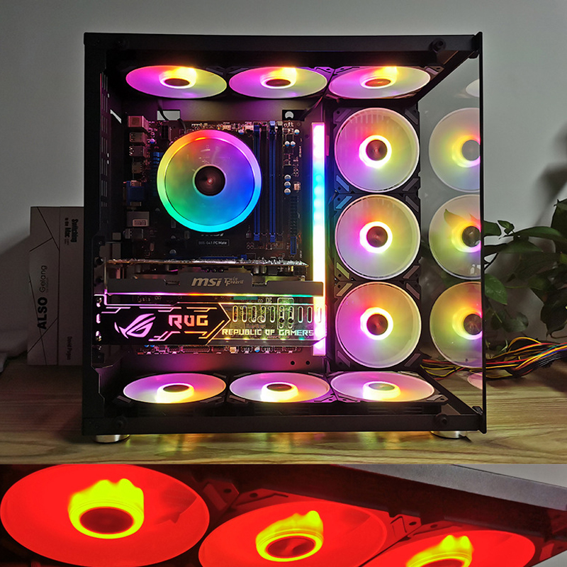 Ventilador de caja ARGB de 120 - Photography Lighting Game reseña y precio