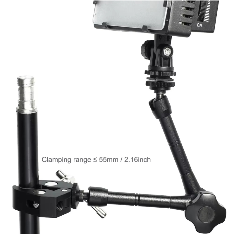 Super Clamp de 7/11 Pulgadas,  - Photography Lighting Description reseña y precio