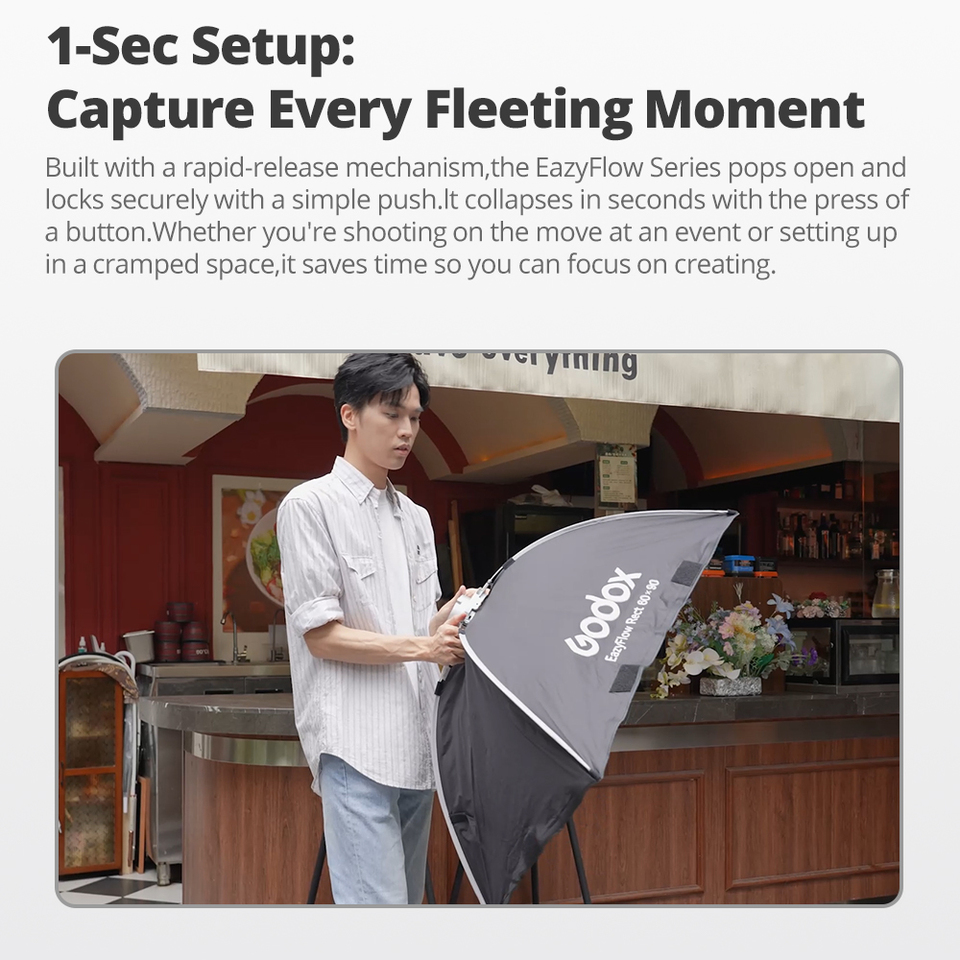 Godox EazyFlow Series: difusor - Photography Lighting Handheld reseña y precio