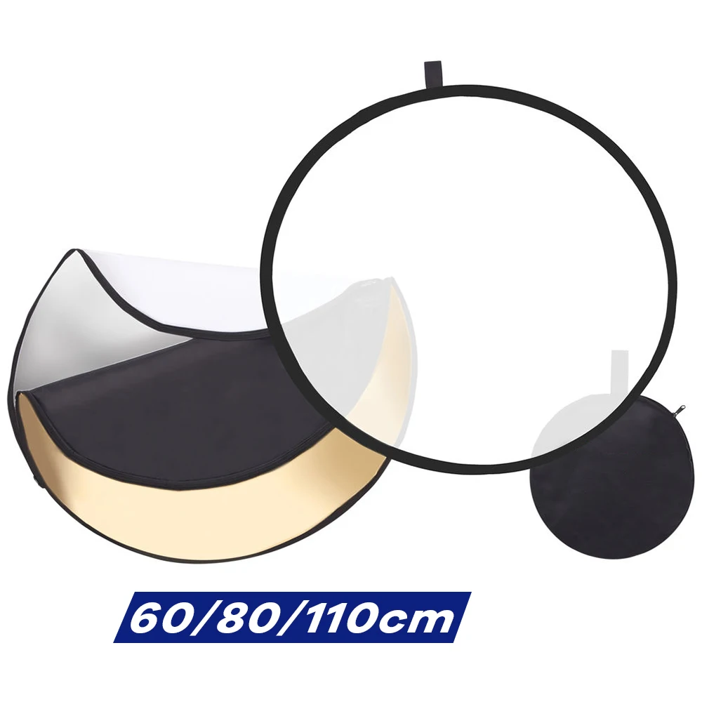 60/80/110cm 5 en 1 disco refle - Photography Lighting Meter reseña y precio